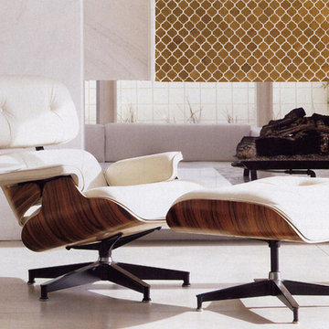 Eames Style Ottoman by Barcelona Designs