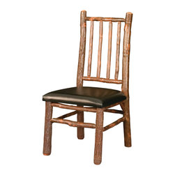 Leather Spindle Diner Chair - Dining Chairs