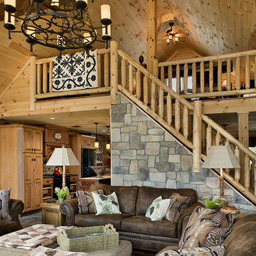 Log Homes & Cabins - Coventry Log Homes - The Silver Ranch
