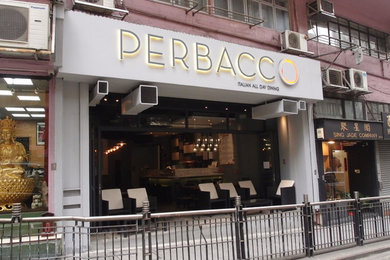 Restaurant - PERBACCO Italy - design & build by SPLENDOR