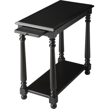 Devane Chairside Table - Black