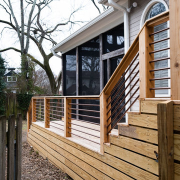 Hillsboro West End Custom Screened in Porch