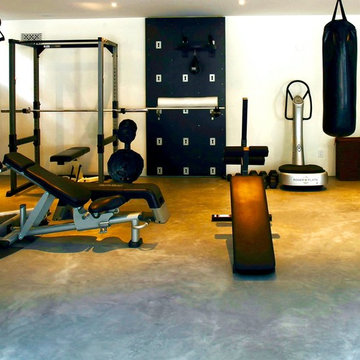 Concrete Overlay on Floor