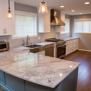Contemporary Industrial Style in Baltimore, MD Kitchen