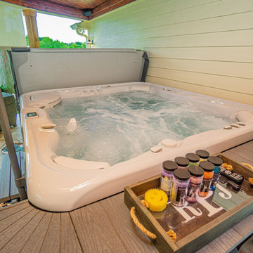 Preslar Family (Hot Spring Spa + Outdoor Living Area)