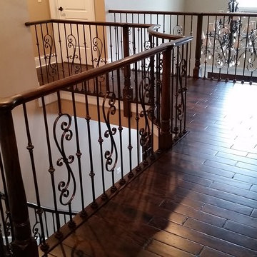 Custom iron baluster replacement