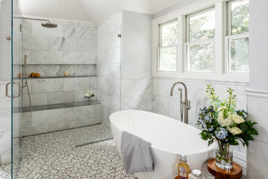 Inspiration for a bathroom remodel in Boston