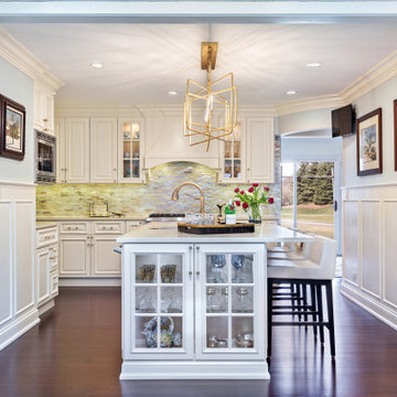 Painted White Kitchen Cabinets