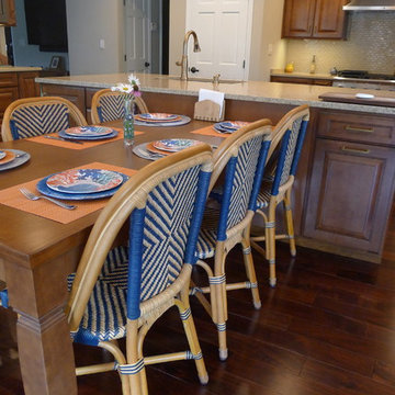 Spacious kitchen with room to entertain.