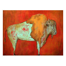 Red Buffalo Outdoor Art