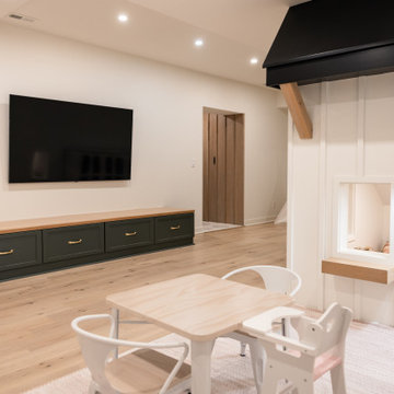 Luxury Basement Remodel with Custom Bar, Wine Display & Wellness Retreat