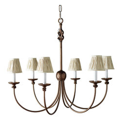 Keeley Six-Light Chandelier - Chandeliers