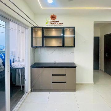 Crockery Unit - Svadha Kollaar - 2bhk