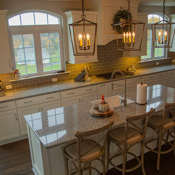 White Oak Character Wirebrushed Wide Plank Floor in Kennett Square, PA