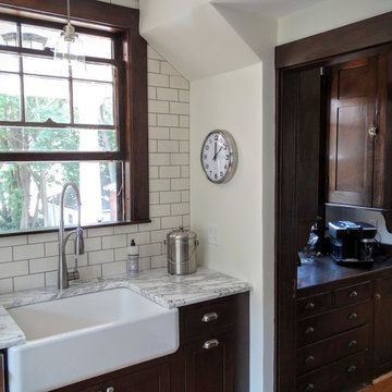 Matching up to original 1934 pantry's woodwork