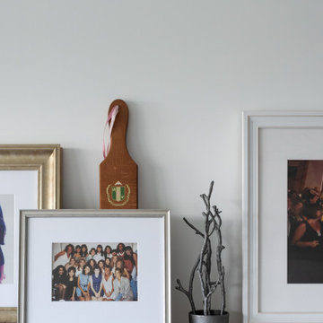 Scandi Home Office Entry Styling Details