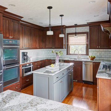 Transitional Kitchen Remodel - Cheat Lake 2015