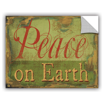 Peace On Earth Decal, 14"x18"