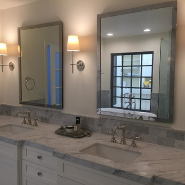 Complete master bathroom remodeling in Pacific Palisades.