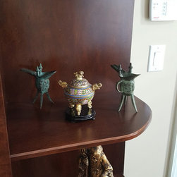 Custom Wall Unit - Bookcases