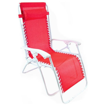 Zero Gravity Chair, Red color