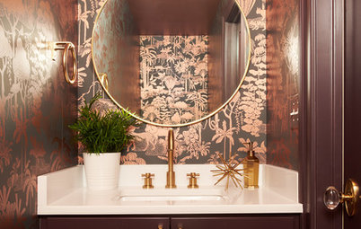 20 Powder Rooms That Will Definitely Impress Your Guests