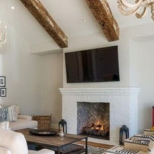 Final Downstairs Fireplace