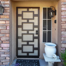 Wrought Iron Security Doors - Front Doors