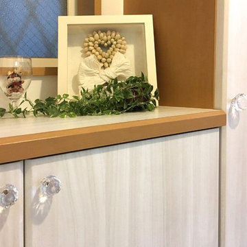 カワイイ!玄関収納とキッチンのプチリフォーム