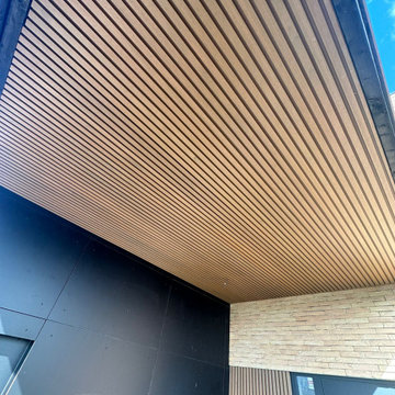 Outdoor Slat Wall Cladding