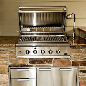 Close up of grill