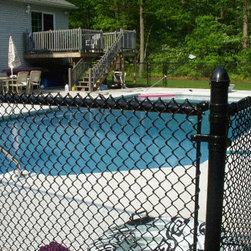 Chain link pool enclosure - Home Improvement