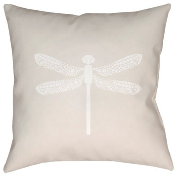 Dragonfly Pillow 18x18x4