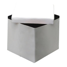 14x14 Inch Cushion Storage Bins And Bo Houzz Evideco 2 In 1 Foldable Pouffe And Storage Box 14 Cube