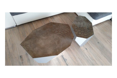 STONE - Design custom tables - Steel & Aluminum