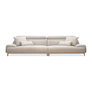 Gravel White 4-Seat Sofa 110.2x42.5x33.9"