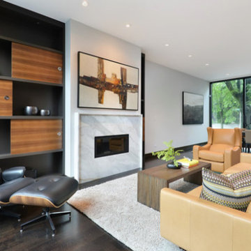 Staged Living Room/Dining Room