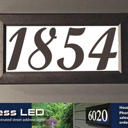 Address LED - illuminated house numbers - Outdoor Lighting