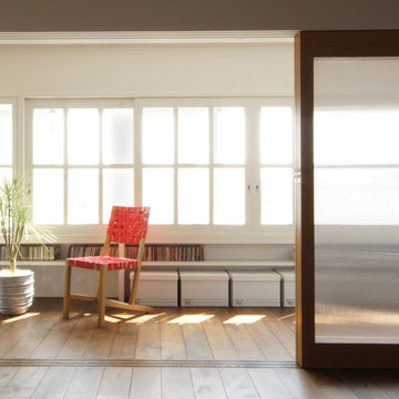 linoー時間で仕切る、家族の広々ワンルーム