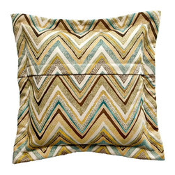 Capri Euro Sham (back) - Bed Pillows