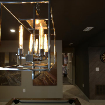 Quentin Tarantino Inspired Lower Level Lounge