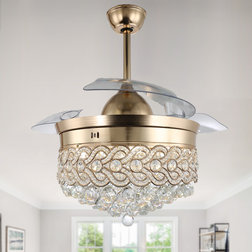 Contemporary Ceiling Fans by Bella Depot Inc