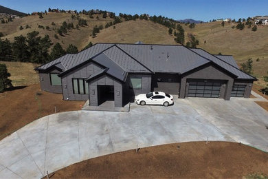 This is an example of a modern house exterior in Denver.
