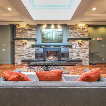 A Reception Room in a Funeral Home