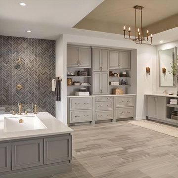 Transitional Styled Baths