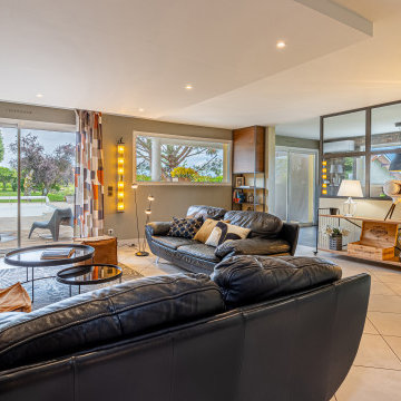 Rénovation de la pièce de vie d'une maison