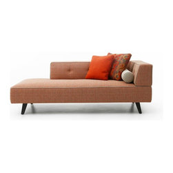 Calico Chaise by DellaRobbia - Indoor Chaise Lounge Chairs