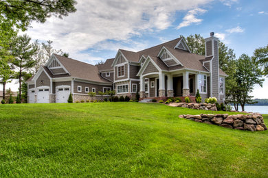 Example of an exterior home design in Other