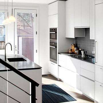 IDEA Arctic White Melamine Remodel in Del Ray, Alexandria