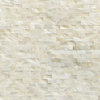 Luxe Core Brick White 11.31" x 11.81" Mother of Pearl Peel and Stick Tile